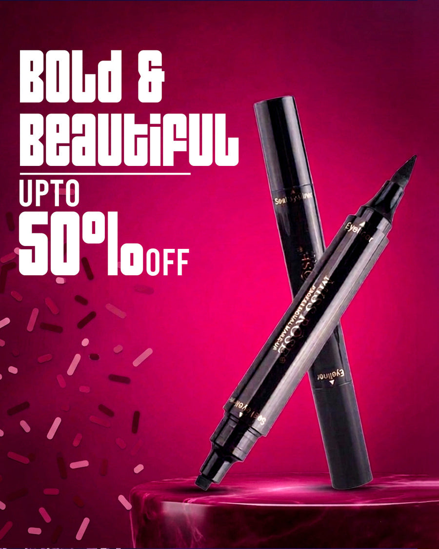 Eyeliner and Mascara