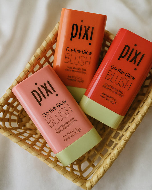 Pixi High-Pigmented Blush Pack of 3 With Ruby, Juicy, Fluer Shades